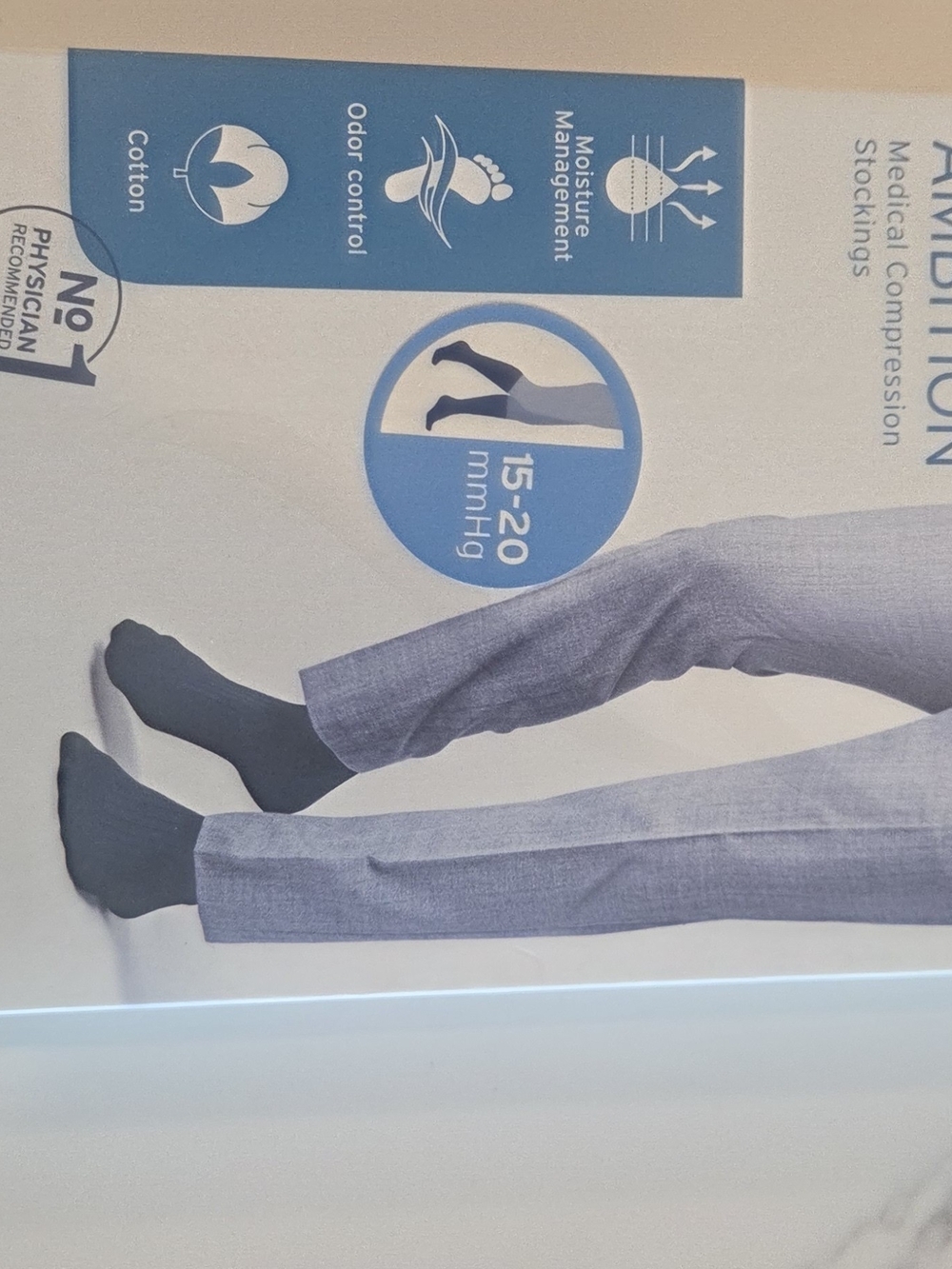 Jobst forMen Ambition Medical Compression Stockings Medium